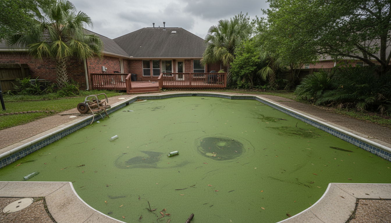 Green Pool Recovery Houston